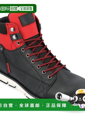 自营Territory Slickrock 防水系带靴 - 黑色 男鞋美国直发奥莱