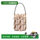 香港直邮FENDI 22FW Mon 1h可退 Tresor迷你徽标水桶包 Women
