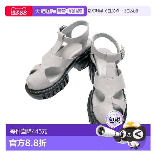 UN3D. 女士 波浪纹古尔卡风凉鞋 5226218011