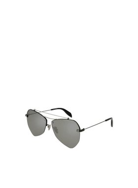 ALEXANDER MCQUEEN 女士眼镜 AM0121SAMETAL2 AW2021