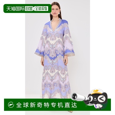 香港直邮ZIMMERMANN 女士 Maxine 长袍式中长连衣裙 ZIMME43150