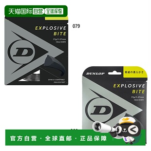 日本直邮DUNLOP 男士女士爆炸咬网球装备硬质网球网球肠线 DUNLOP