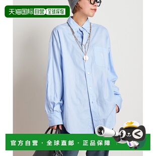 1h可退 日本直邮AMERICANA 女装 宽松版型牛津纺按钮-down衬衫 双