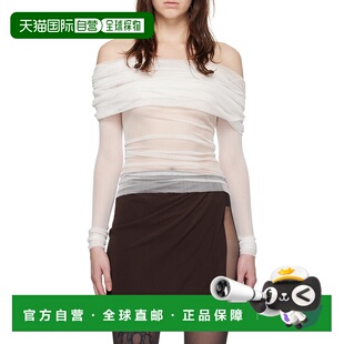 罩衫 香港直邮Christopher 长袖 Veiled 22041008White Esber