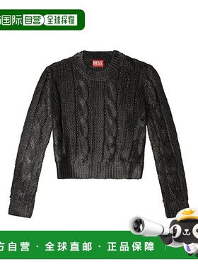 香港直邮DIESEL 女士衬衫 A194760NKCP9 AW2025 黑色 Diesel 