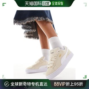 女士 Puma 绒面革米白训练鞋 彪马 香港直邮潮奢