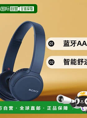 【日本直邮】SONY索尼无线耳机WH-CH510蓝牙AAC连续播放35小时