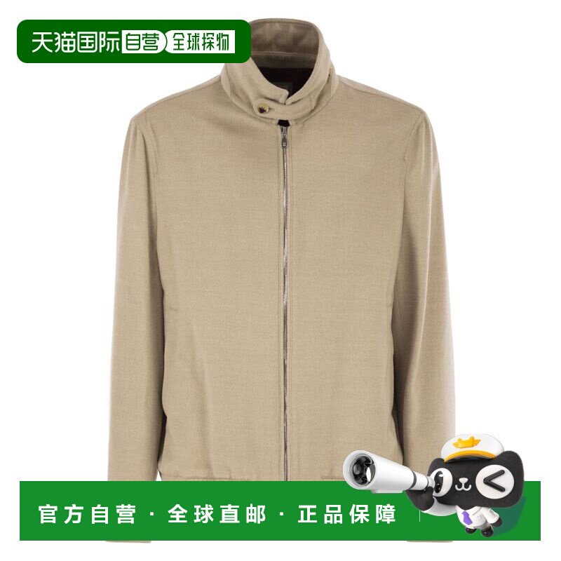 香港直邮Brunello Cucinelli 布内罗 古奇拉利 男士 初剪羊毛立衣