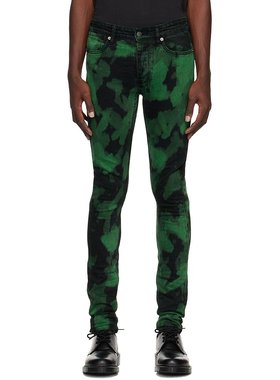 潮奢 Ksubi 男士 黑色 Van Winkle Reakt 牛仔裤 MPS23DJ004