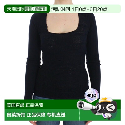 自营Ermanno Scervino Knitted Wool Stretch Sweater Women's To
