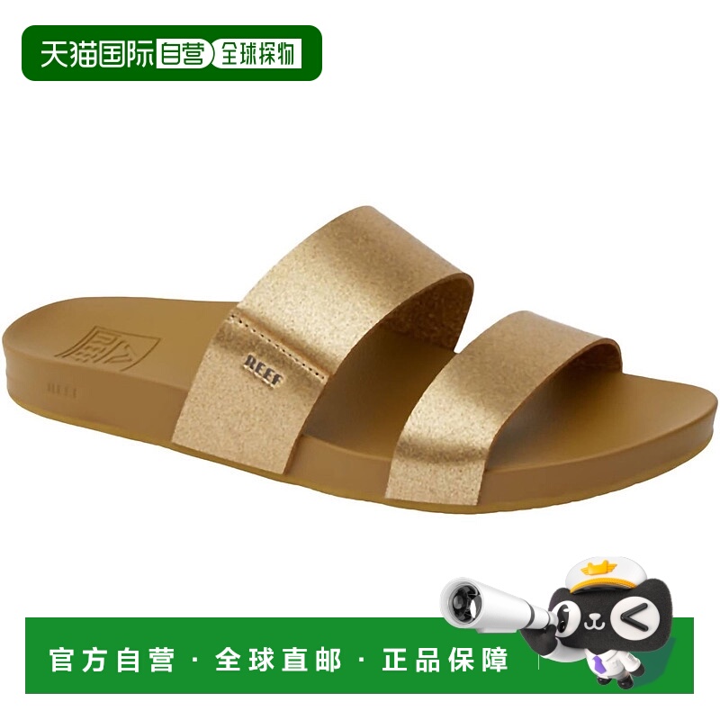 自营reefWomen's Cushion Vista Sandals In Copper/tan Syntheti