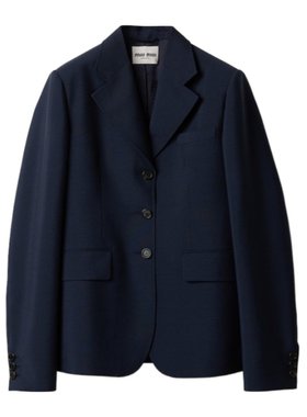 MIU MIU 女士西服 MH199112I1SOOOF0124 SS2025 蓝色