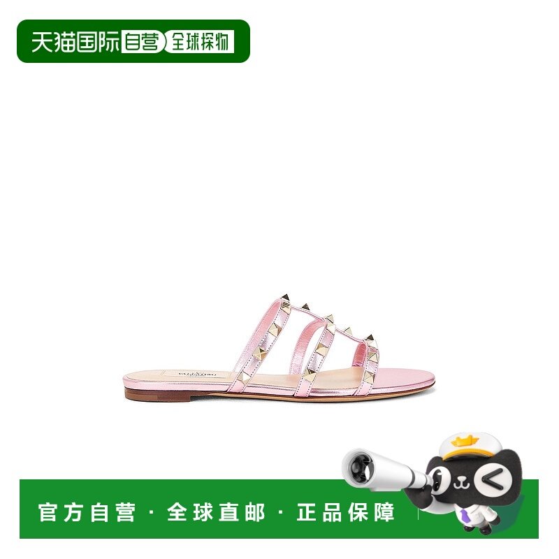 1h可退 香港直邮Valentino 华伦天奴 女士 铆钉凉拖平底鞋 6W2S0C,女鞋,时装凉鞋,淘宝优惠券,粉丝福利购,淘宝优惠卷