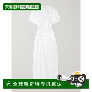 25PJRO062CO0555 1h可退 香港直邮Rabanne 女士 挖剪连衣裙
