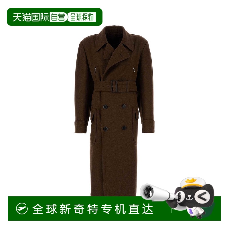 1h可退 香港直邮PRADA 男士大衣 UC543ISOOO171MF0005 AW2025 棕