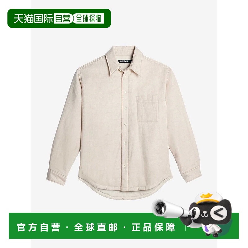 1h可退 香港直邮JACQUEMUS 男士夹克 236SH105103357COTON43LINEN