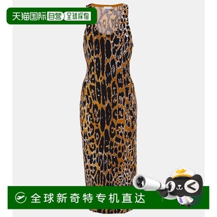 003774时尚 香港直邮潮奢 提花中长连衣裙 Alaia 女士