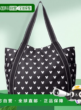 【日本直邮】Disney迪士尼手提袋大容量米老鼠A3 DPMI-1003黑DMK-