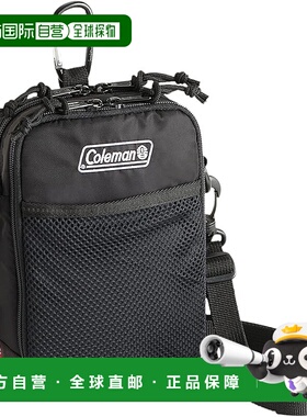 【日本直邮】Coleman科勒曼 斜挎包WALKER S 2185798 单肩包黑色