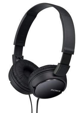 日本直邮索尼SONYMDR-ZX110 B有线耳麦耳机电竞游戏音乐头戴式