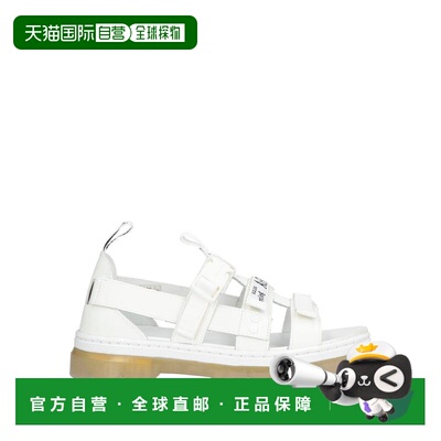 1h可退 香港直邮潮奢 Dr. Martens 马丁大夫 男士 凉鞋 white白色