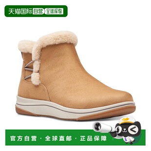 1h可退 【美国直邮】Clarks 女鞋 Breeze Cozy短靴 时装靴 舒适