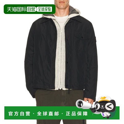 香港直邮Stone Island 石头岛 男士 系扣羽绒夹克 L2S154100022S0
