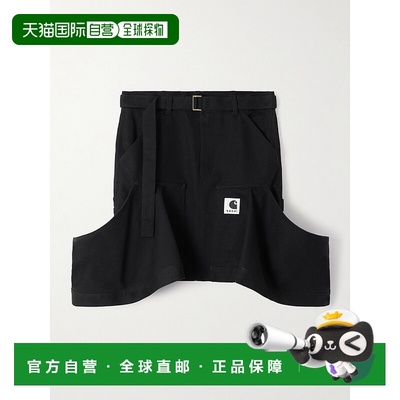 1h可退 香港直邮潮奢 Sacai 女士 + Carhartt WIP 束带垂褶棉质帆