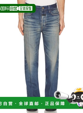 1h可退 香港直邮essentials fear of god 男士 70'S 牛仔裤 FG25F