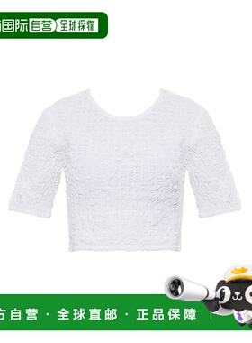 香港直邮Ganni 圆领T恤 F8072