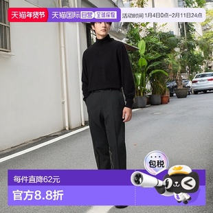 日本直邮Uniqlo 无 保暖格子长裤 479356优衣库休闲裤阔腿裤