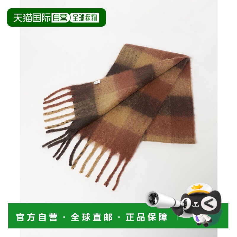 1h可退 日本直邮green label relaxing 男女同款 刷毛感 块状格纹