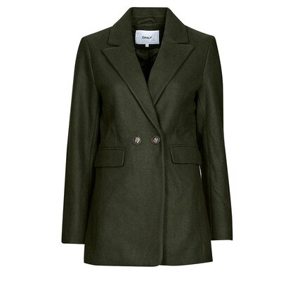 Only 女士 ONLDAWN BLAZER CC OTW 大衣 绿色