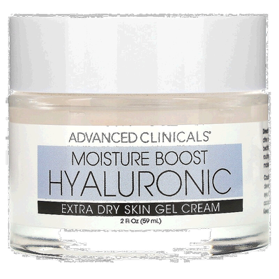 自营｜Advanced Clinicals干性凝胶霜舒缓平滑59ml保湿提亮芦荟