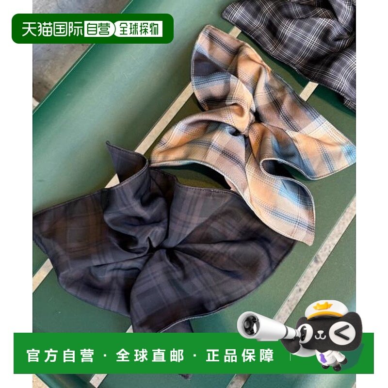 1h可退 日本直邮官方授权 CIAOPANIC TYPY lil缎面格纹方形大号发