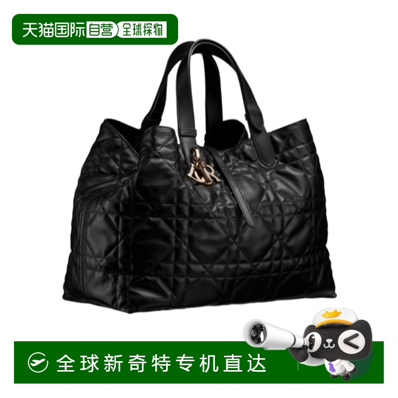 1h可退 香港直邮DIOR 女士手提包 M2820OSHJM900 CO 黑色 大号 Di