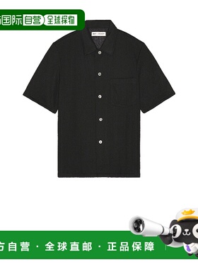 香港直邮Our Legacy 男士 方形短袖衬衫 M2202BB black黑色 舒适