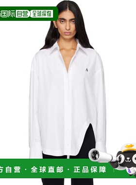 1h可退 香港直邮潮奢 The Attico 女士 白色 Diana 衬衫 260WCH00