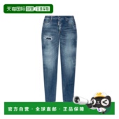 香港直邮DSQUARED2 S72LB0828S30342470直筒裤 女士牛仔裤 SS2025