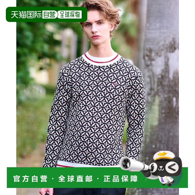 日本直邮DRESSTERIOR Overlap Circle内搭针织衫