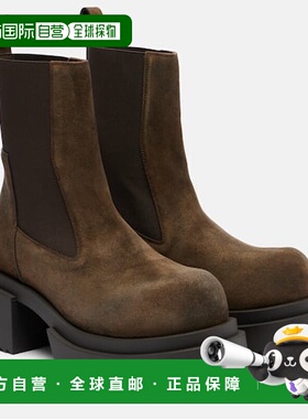 1h可退 香港直邮潮奢 rick owens 瑞克 欧文斯 女士 Beatle 绒面