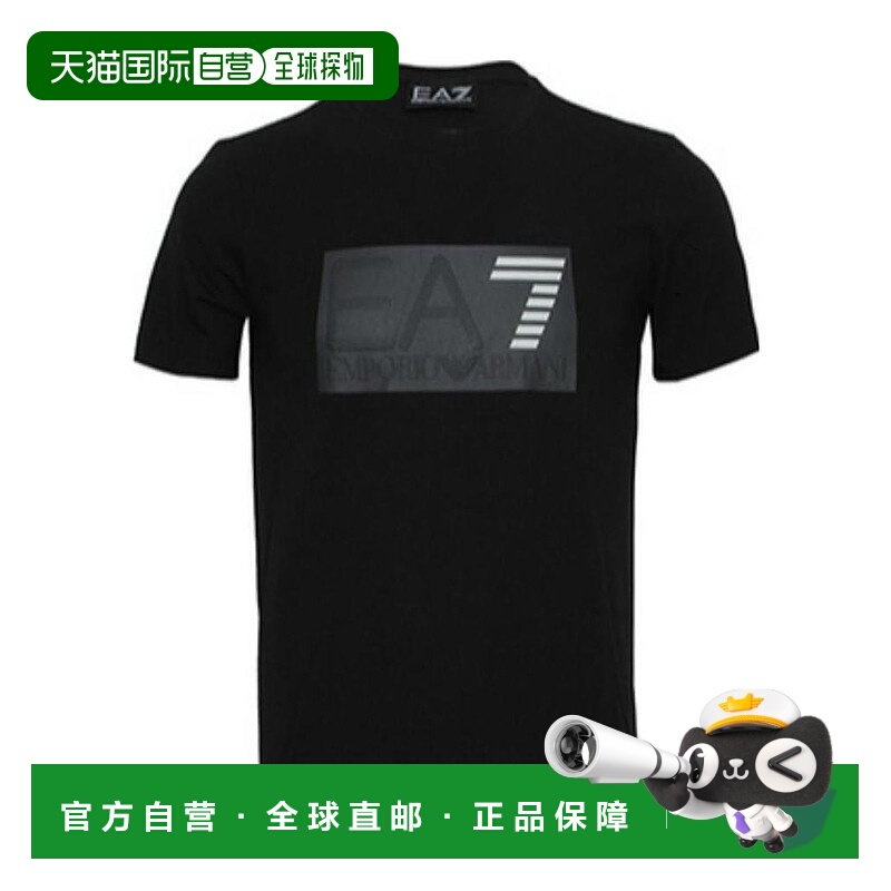 香港直邮EA7 Emporio Armani 徽标印花T恤 3YPTM0PJ20Z阿玛尼