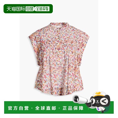 香港直邮ISABEL MARANT 女士 Leaza 印花棉纱衫 HT0003FAA3J08EEC