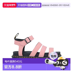 付款1h内可退 香港直邮潮奢 Dr. Martens 马丁大夫 女士 凉鞋 pin