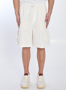 GUCCI 男士短裤 814620ZAIAK9174-0 SS2025 白色