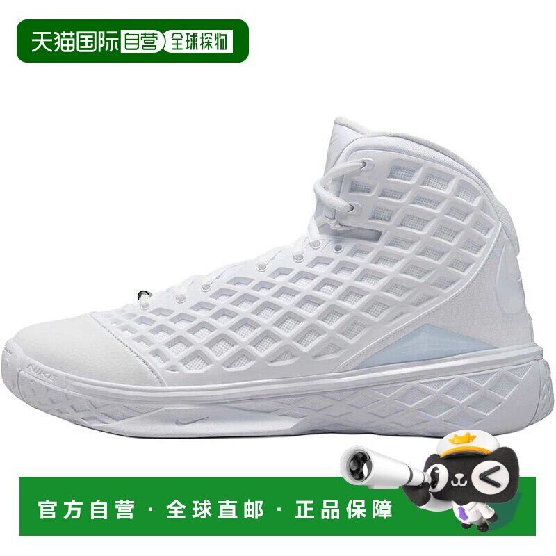 香港直邮耐克Nike Zoom Kobe 3 Protro 经典百搭中帮儿童篮球鞋白