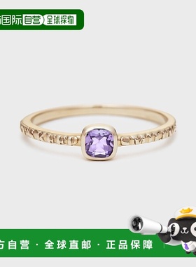 1h可退 日本直邮NOJESS女士K5紫水晶戒指 精致小巧设计 笑容魔法
