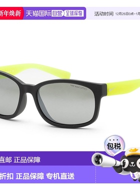 自营 Nike 中性款 51 毫米黑色太阳镜 - 哑光黑色 美国奥莱直发