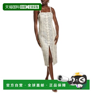 自营 Ramy Brook Miley Midi连衣裙-白色 美国奥莱直发