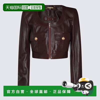 1h可退香港直邮CHLOÉ女士西服 CH24ACV5221828C AW2024棕色